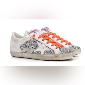 Golden Goose Sparkle Superstar - Size 37 (Fits 7.5)